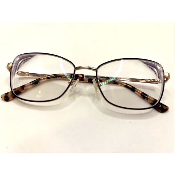 Viva Eyeglasses VV4526 002 Designer Frames Only Gold 53-17-140 - Picture 2 of 6